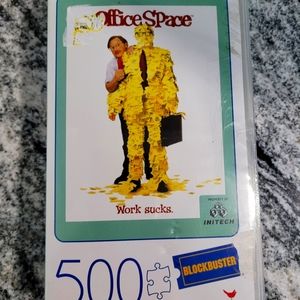 500 Piece Puzzle, Office Space, Work sucks,